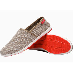 青春潮流亚麻布鞋