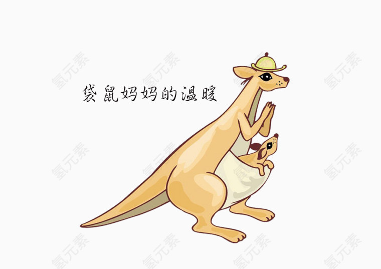袋鼠妈妈的温暖
