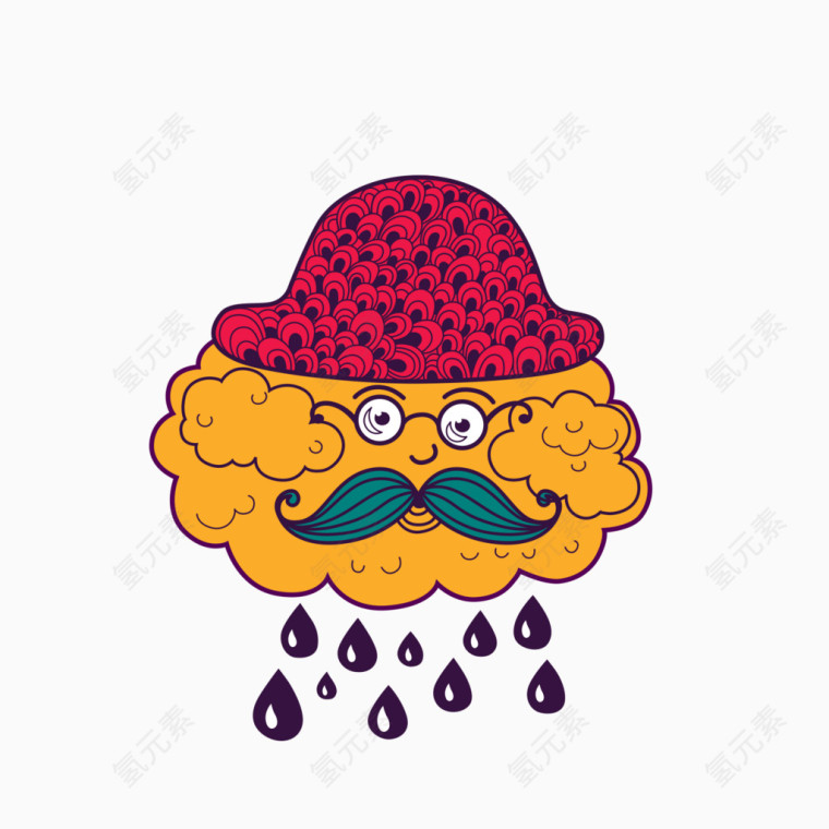 时尚伦敦插画设计   伦敦插画