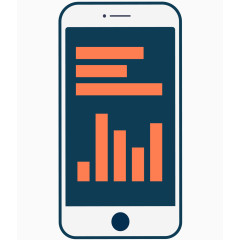 矢量扁平化手机数据表