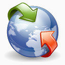 超清晰亮光系统图标