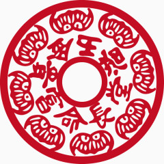 花纹福字