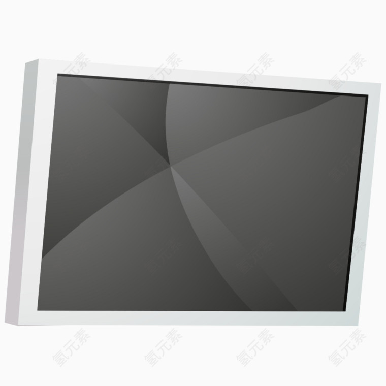 白色相框模型