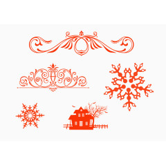 ps笔刷图案分层素材