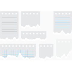 白纸注意记事本文具