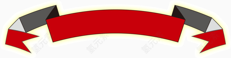 红色店铺横幅标题栏