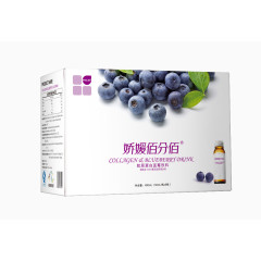 娇媛佰分佰蓝莓饮料