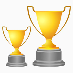 奖杯矢量图素材