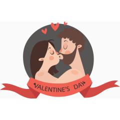 充满爱意的接吻