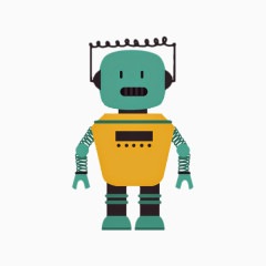 卡通机器人