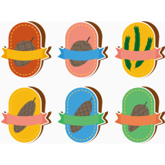 矢量图硬质卡片