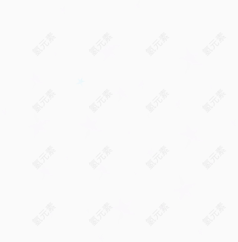 漂浮白色五角星