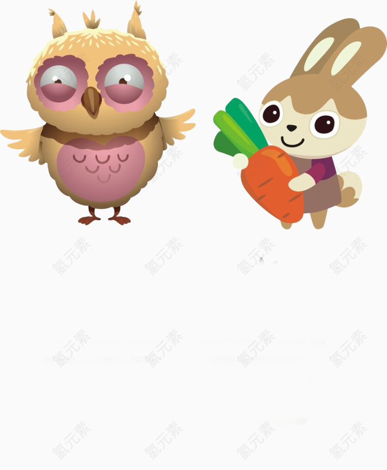 可爱的小兔子