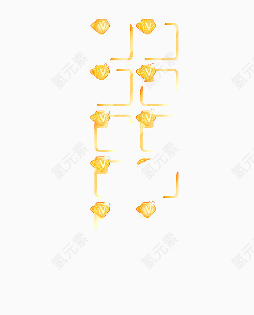 金色渐变相框