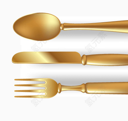 金色餐具