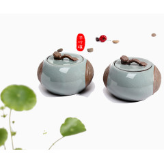 茶叶罐素材