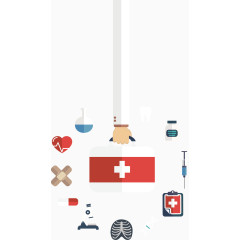 医生手提急救箱