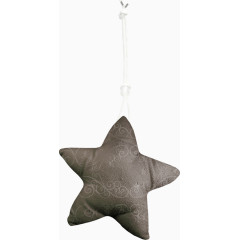 吊着的五角星抱枕