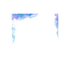 淡雅蓝色晕染边框