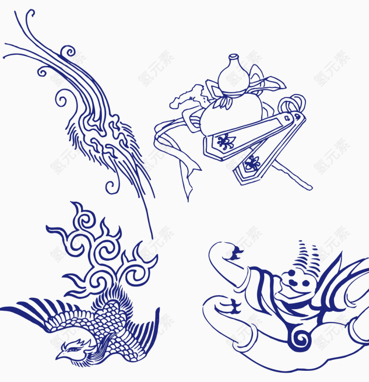 古典花纹花边
