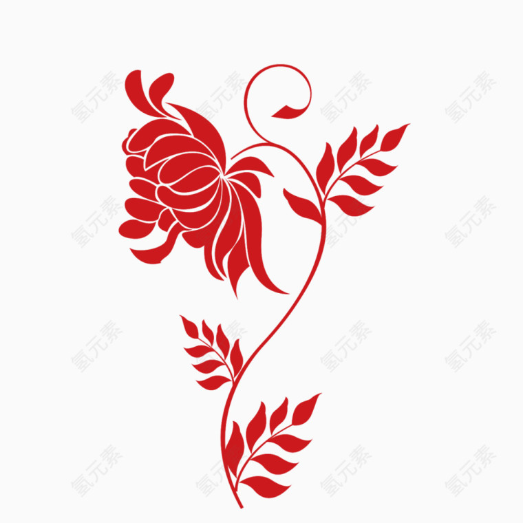 时尚精美花纹装饰