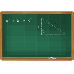 数学黑板