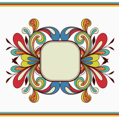 矢量几何抽象框架插图