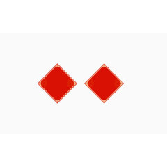 中国红福字背景