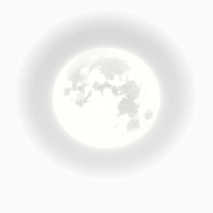 万圣节月亮