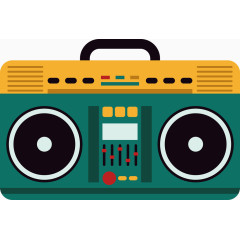 收音机矢量图