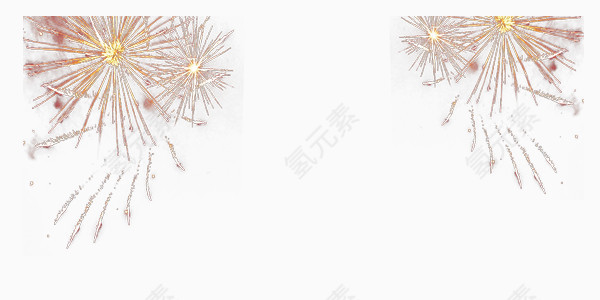 绽放的烟花