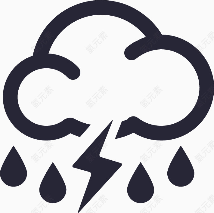 强雷阵雨