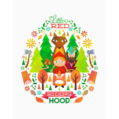 扁平化小红帽和大灰狼