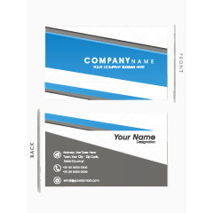 简洁商务名片矢量素材