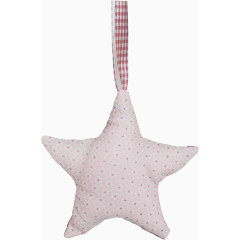 吊着的五角星抱枕