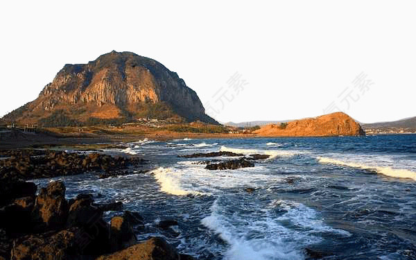 济州岛景点龙头海岸