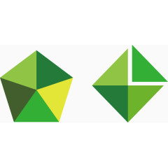 矢量创意设计不规则图形数据分布图表