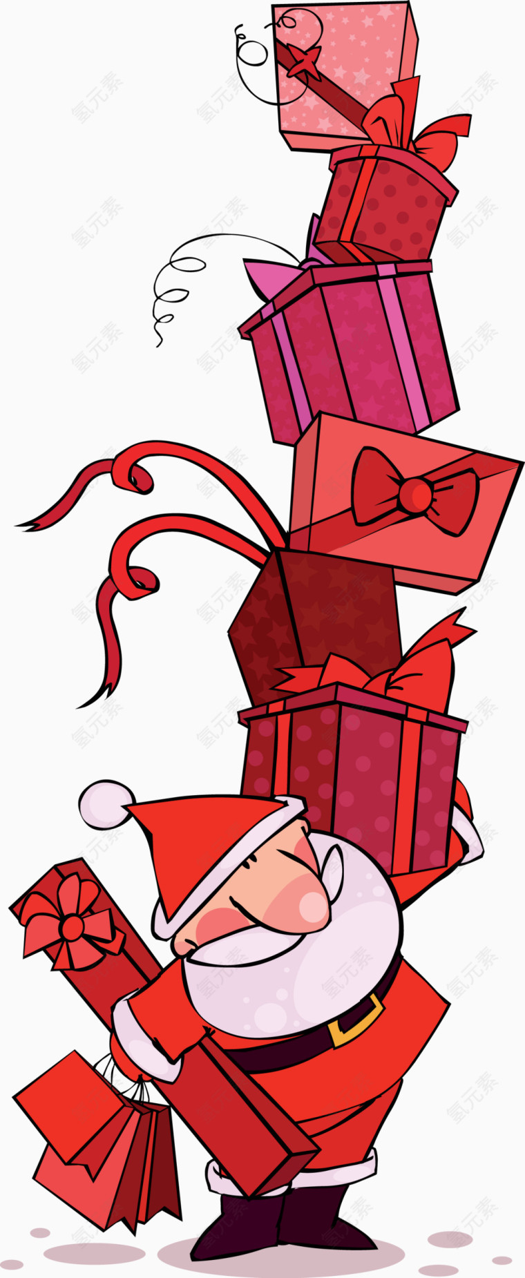 圣诞老人派礼物