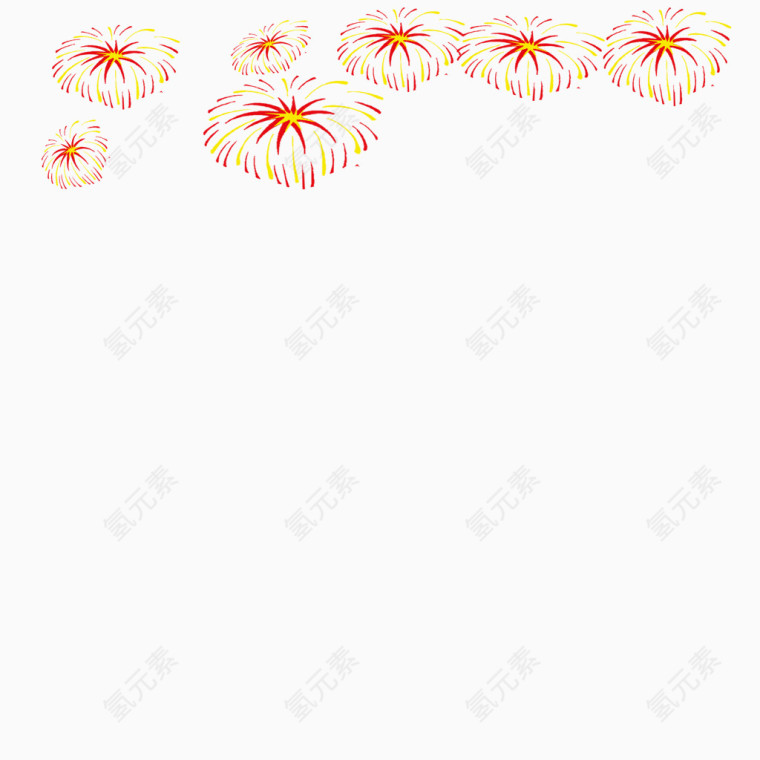 炫丽烟花图片素材