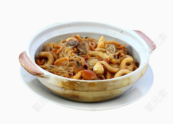 菌皇酱虾粉丝煲