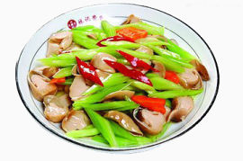 芹菜炒肉