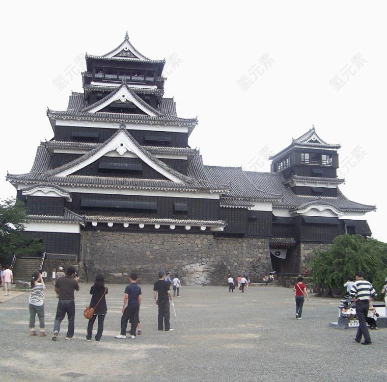 日本景点熊本城