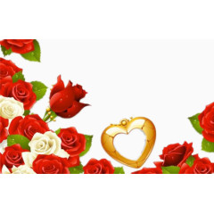 玫瑰背景图
