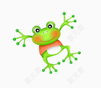 可爱卡通青蛙