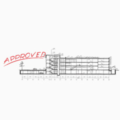 矢量建筑设计图纸