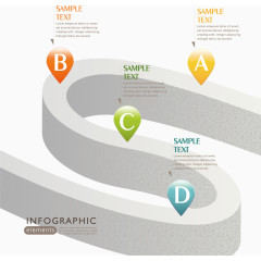 矢量字母流程图