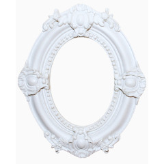 复古欧式椭圆边框