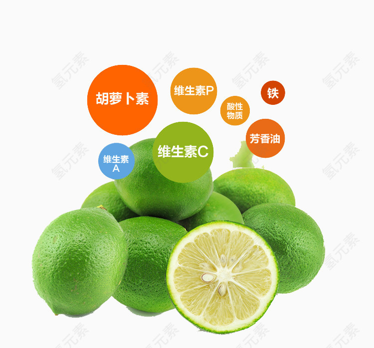 青柠檬营养成份