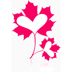 矢量创意心形素材