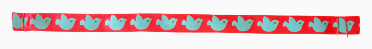 红色小鸟装饰布条